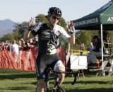 Sally Annis takes her first UCI win at the Green Mountain 2010 NECCS Opener at Catamount Cycling Center © Laura Kozlowski